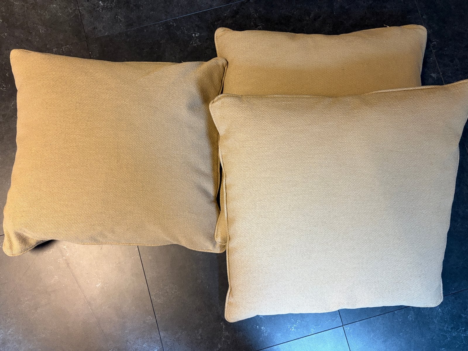 Set van 3 sierkussens, Ophalen, Overige merken, Gebruikt, Beige