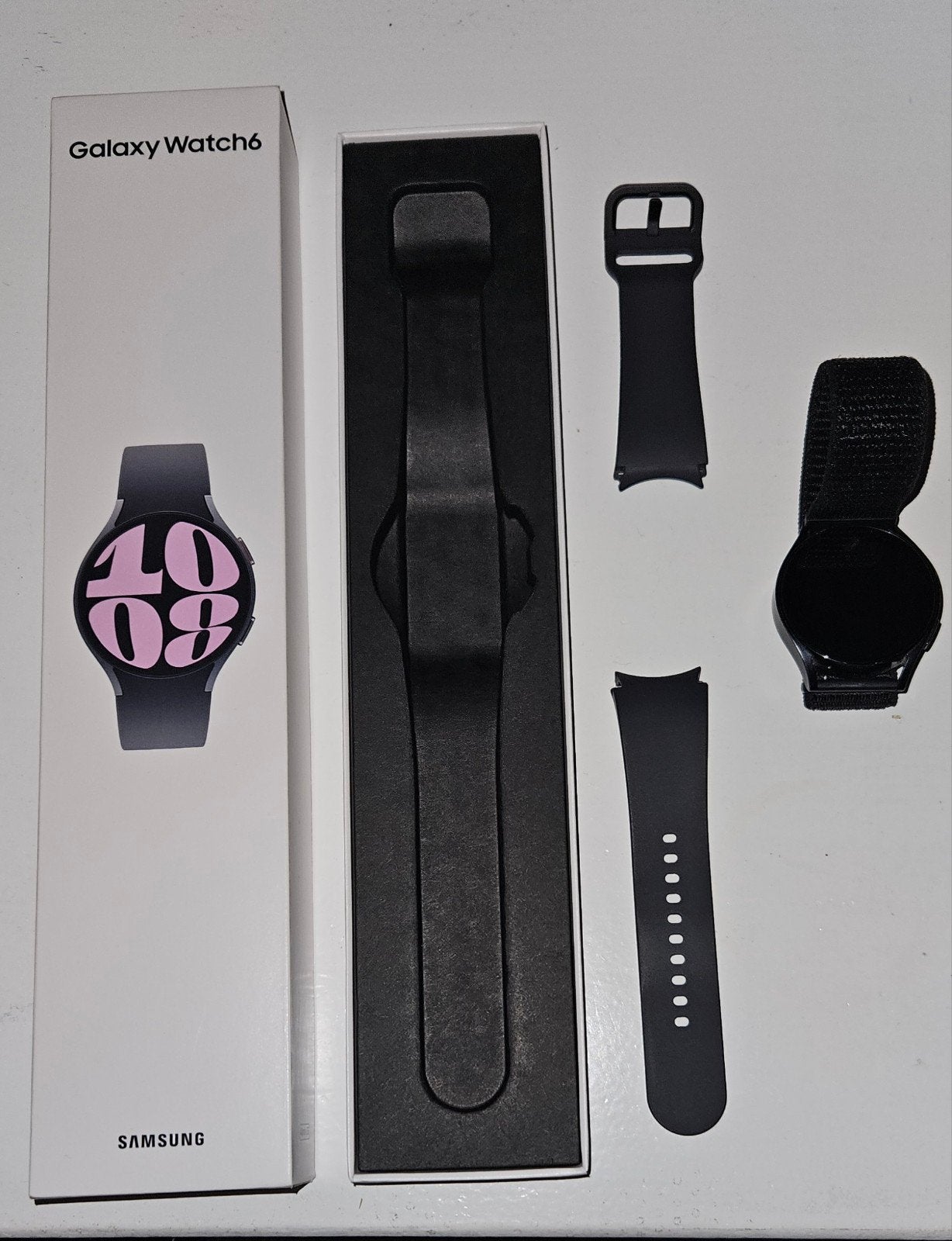 galaxy watch 6. 40 mm lte, Sieraden, Tassen en Uiterlijk, Smartwatches, Ophalen, Gebruikt, Samsung Galaxy Watch 6 Classic, Zwart