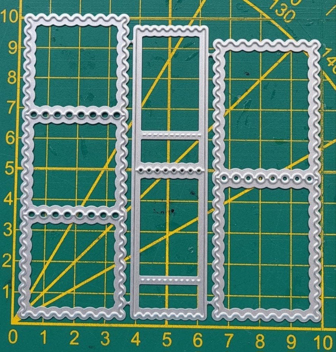 Nieuw  Snijmal  postzegel frame, Ophalen of Verzenden, Overige thema's, Pons of Mal