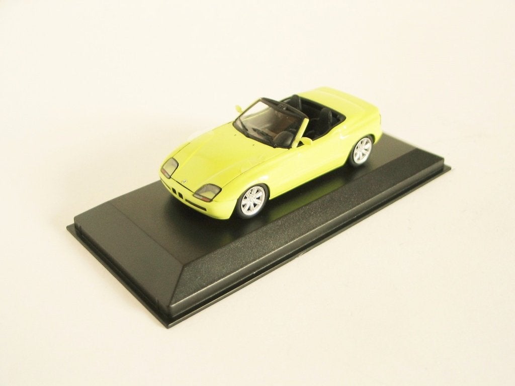 1/43 - M Maxichamps BMW Z1 geel, Ophalen of Verzenden, Nieuw, Auto, Overige merken