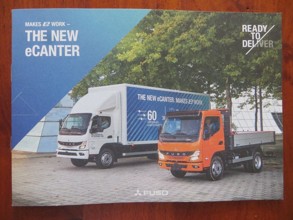 The new Fuso eCanter (sept. 2026), Ophalen of Verzenden, Nieuw, Overige merken