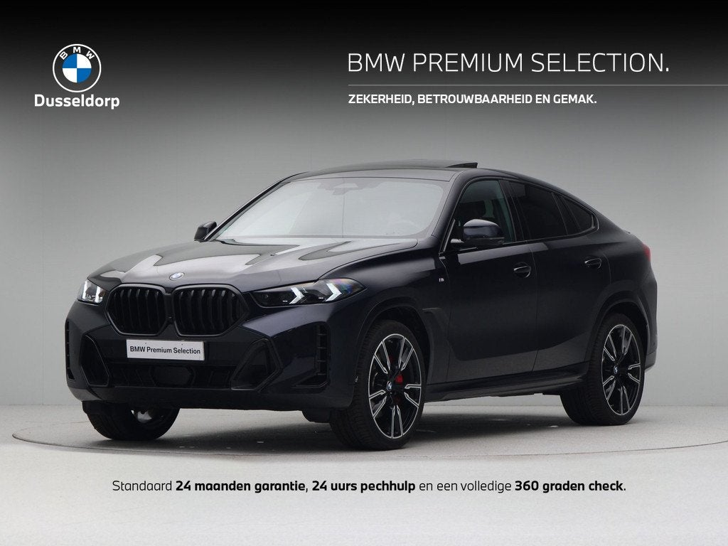 BMW X6 xDrive40i M-Sport Pro (bj 2025, automaat), Auto's, BMW, Automaat, Gebruikt, Euro 6, Met garantie (alle)