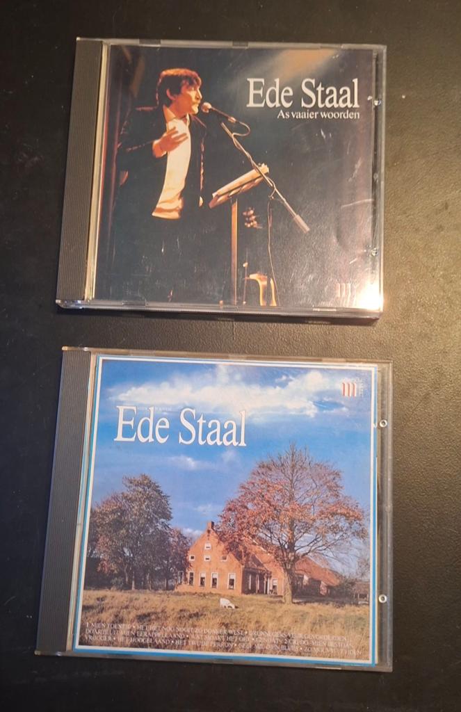 Ede Staal CD's: As vaaier woorden & Mien Toentje, Ophalen of Verzenden, Zo goed als nieuw, Streekmuziek