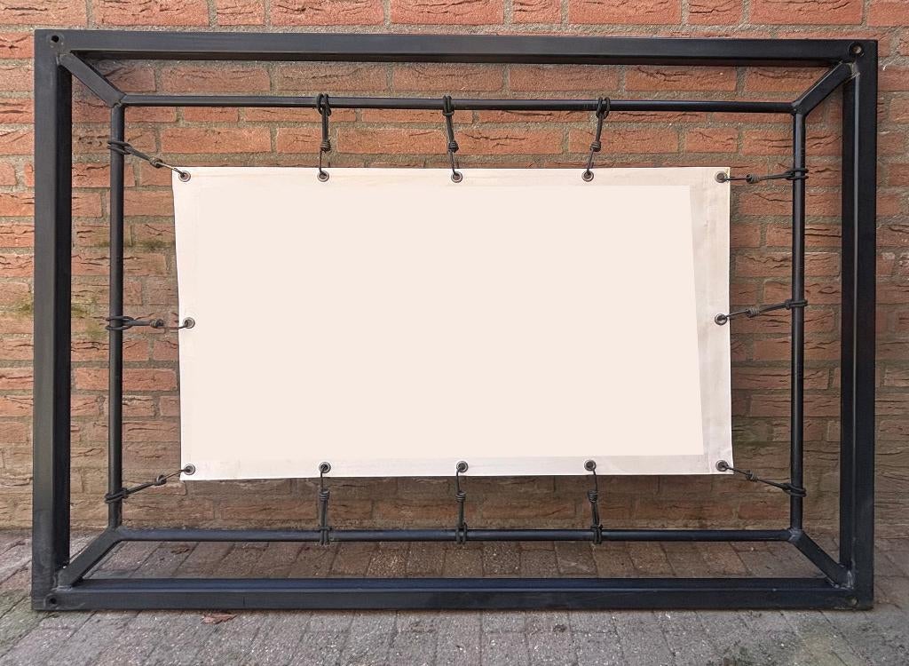 Design spandoek frame, Ophalen, Zo goed als nieuw, Reclamebord