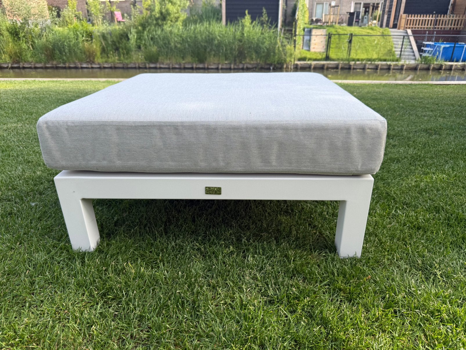 Bellagio hocker voetenbank 70x70, Ophalen, Zo goed als nieuw
