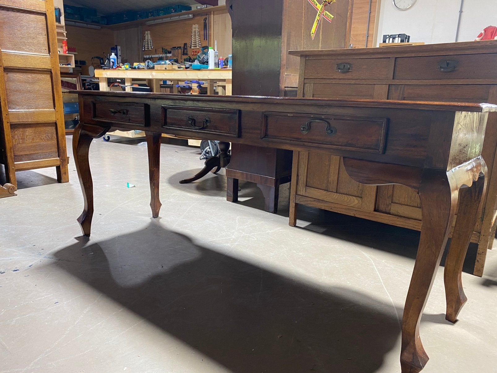 Mooie mahonie houten sidetable, Antiek en Kunst, Antiek | Meubels | Tafels, Ophalen