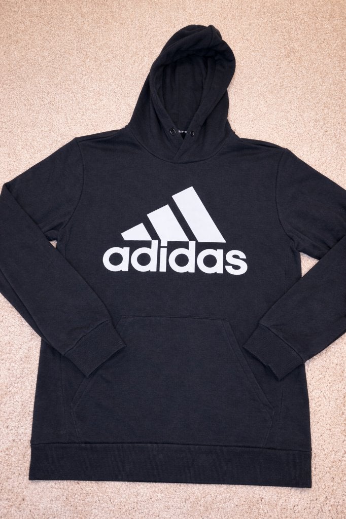 Adidas hoodie zwart – maat M, Kleding | Heren, Truien en Vesten, Verzenden, Adidas, Adidas, Gedragen