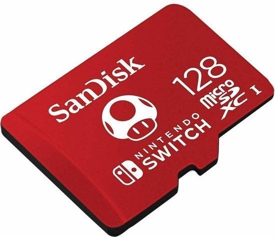 Sandisk microSDXC Card Nintendo Switch 128GB (SD Kaart), Ophalen, Sandisk 1, Zo goed als nieuw, Fotocamera