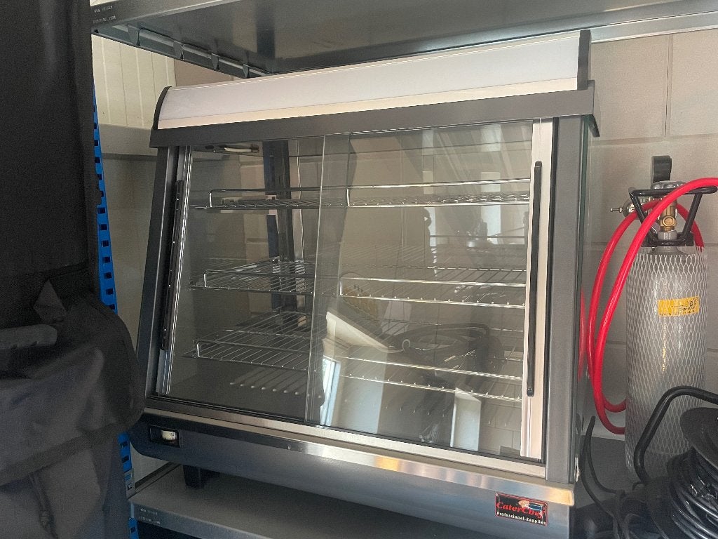 warmhoudvitrine CaterChef – 3 etages – ZGAN, Ophalen, Overige merken, 60 cm of meer, Zo goed als nieuw