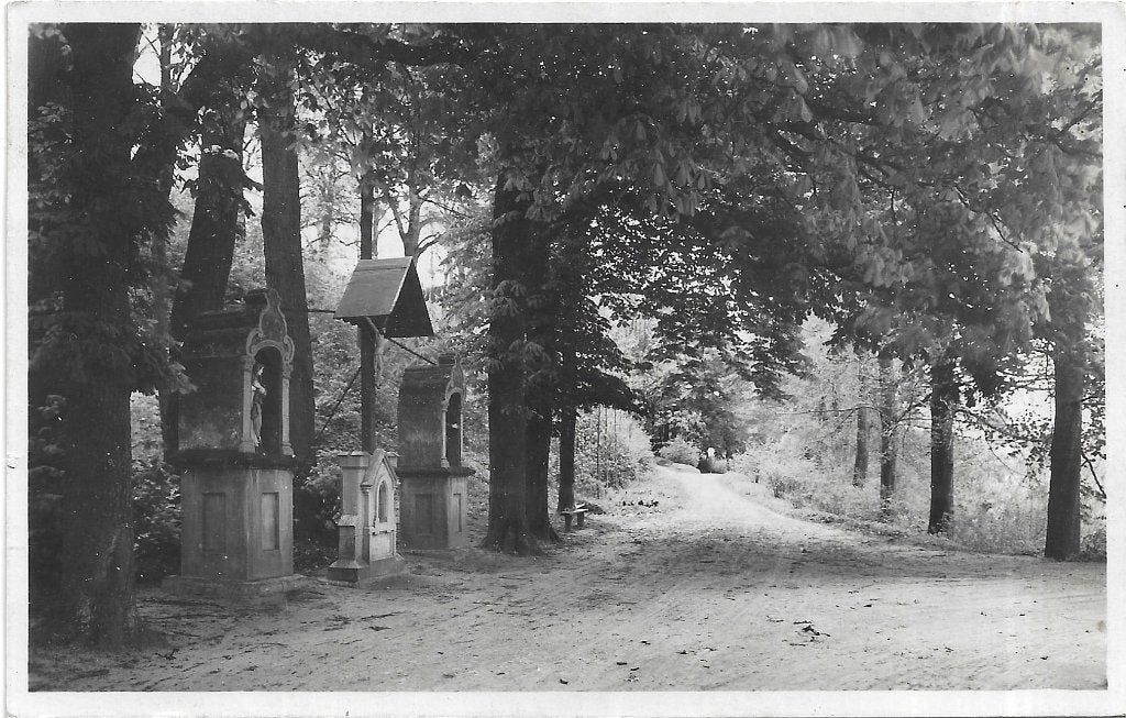 AK Valkenburg - De Drie Beeldjes, Verzenden, 1940 tot 1960, Gelopen, Limburg