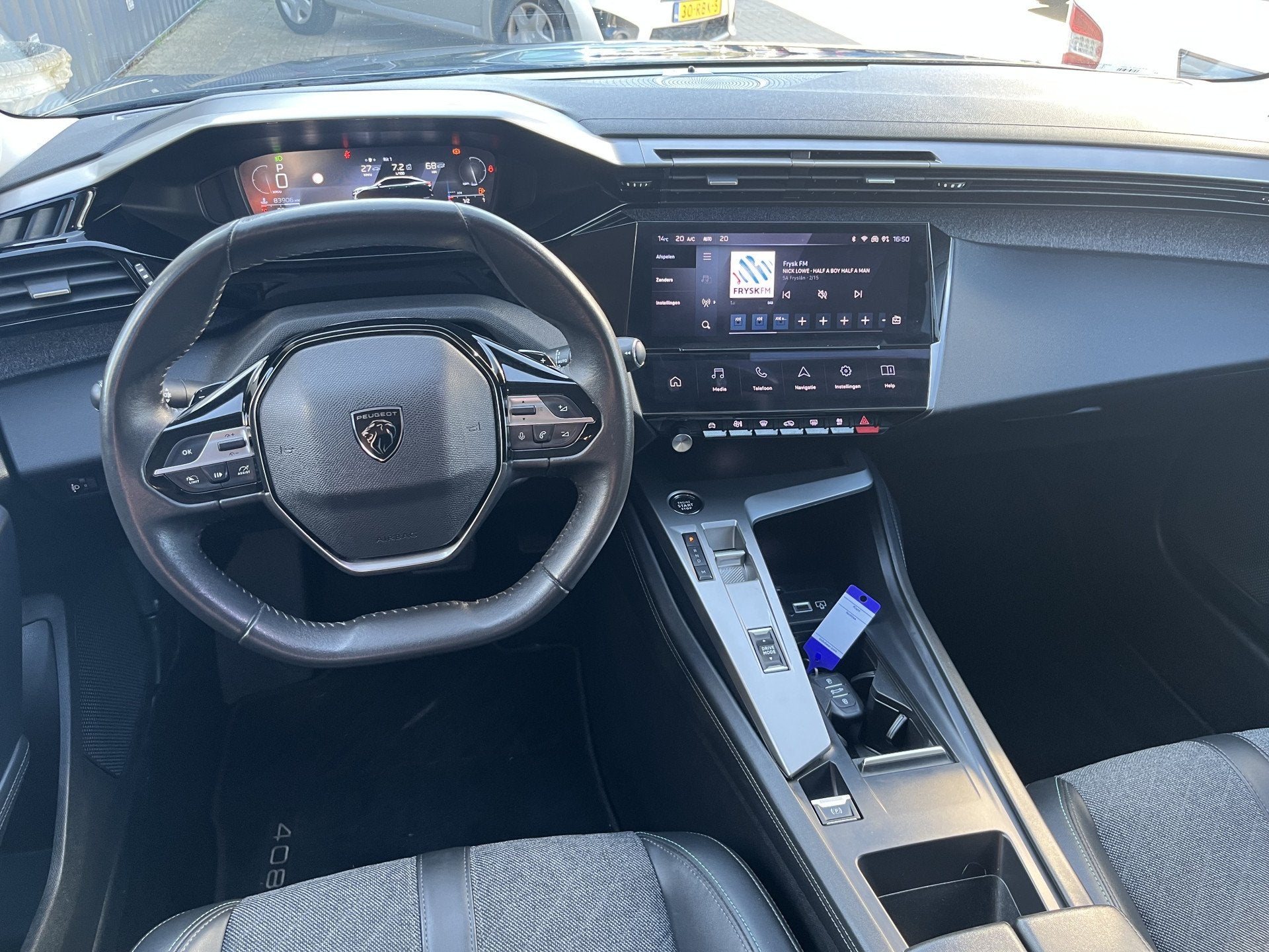 Peugeot 408 1.2 PureTech Allure 130 EAT8 Carplay / Led / Cam, Auto's, Gebruikt, 1199 cc, Zwart, Origineel Nederlands