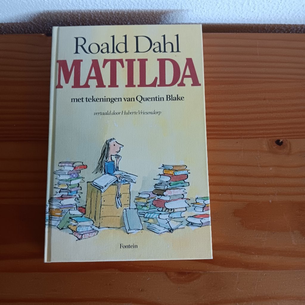 Roald Dahl - Matilda - 1989 - nieuwstaat, Boeken, Roald Dahl, Ophalen of Verzenden, Zo goed als nieuw, Fictie