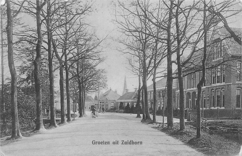 701-287-037 Zuidhorn, Verzenden, Voor 1920, Groningen