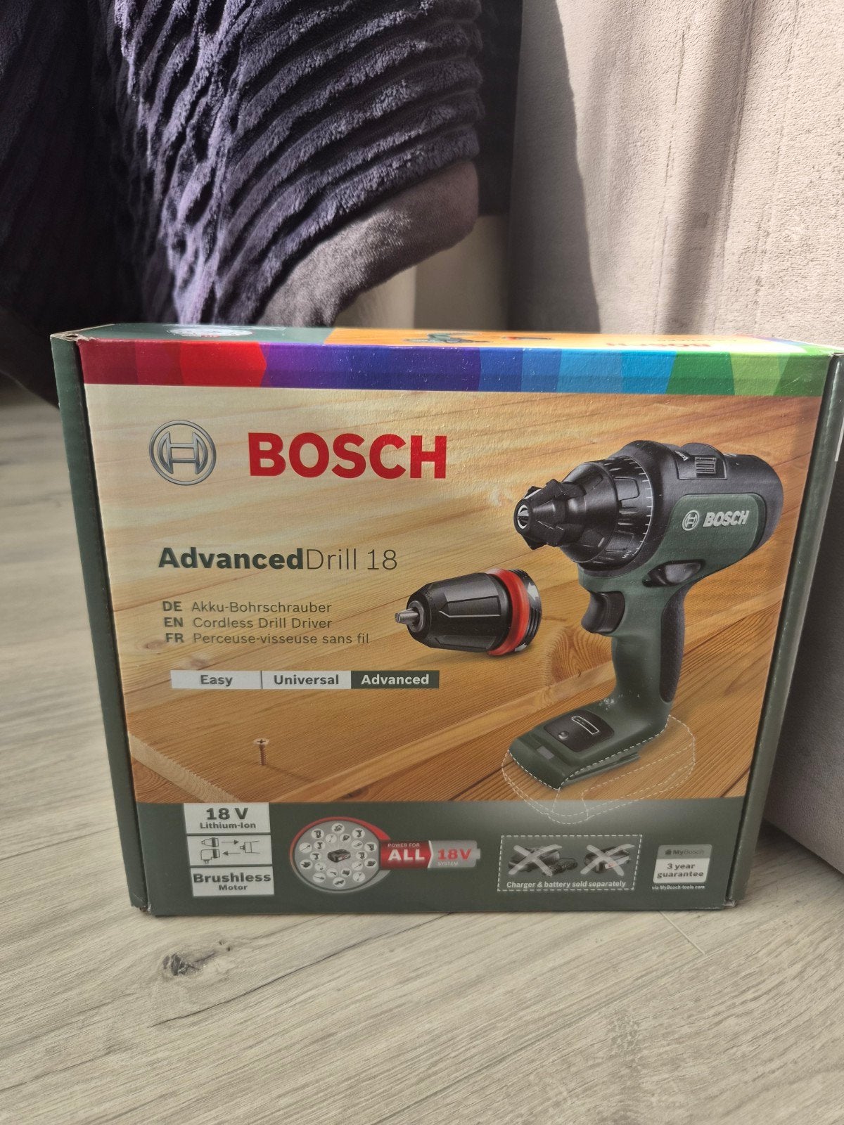 Bosch AdvancedDrill 18 Accu-Boorschroevendraaier, Ophalen, Nieuw, Boor- en Schroefmachine