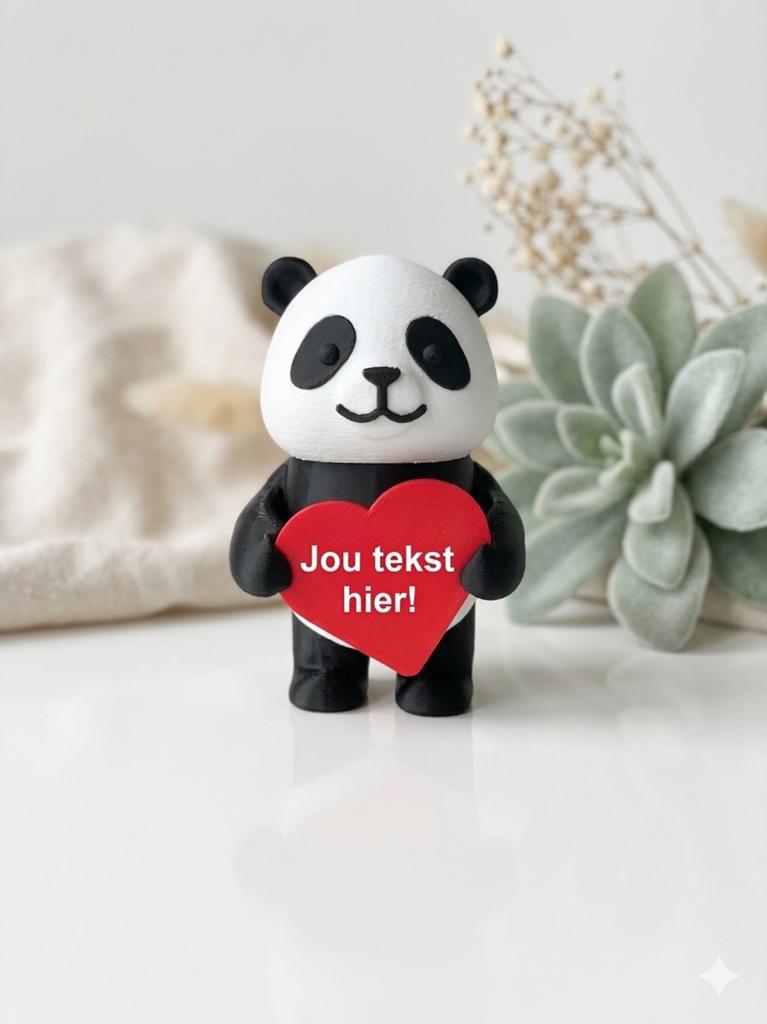 Persoonlijk panda cadeau, Kinderen en Baby's, Kraamcadeaus en Geboorteborden, Ophalen of Verzenden, Nieuw