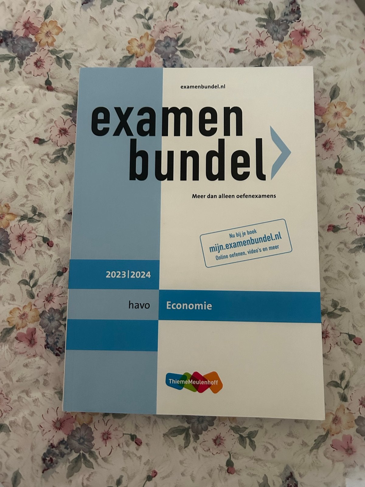 Examenbundel havo Economie 2023/2024, Ophalen of Verzenden, Gamma, Zo goed als nieuw, HBO