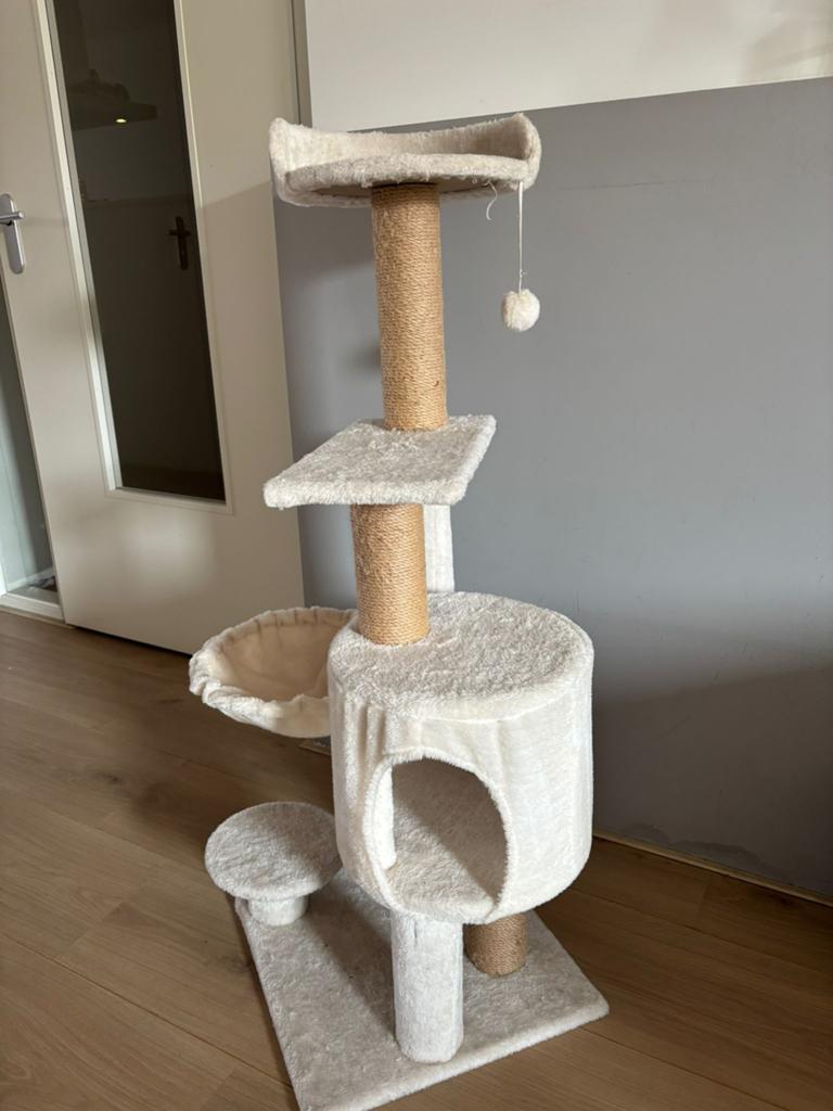 Katten klimtoren en krabpaal, Ophalen, Gebruikt, Krabpaal