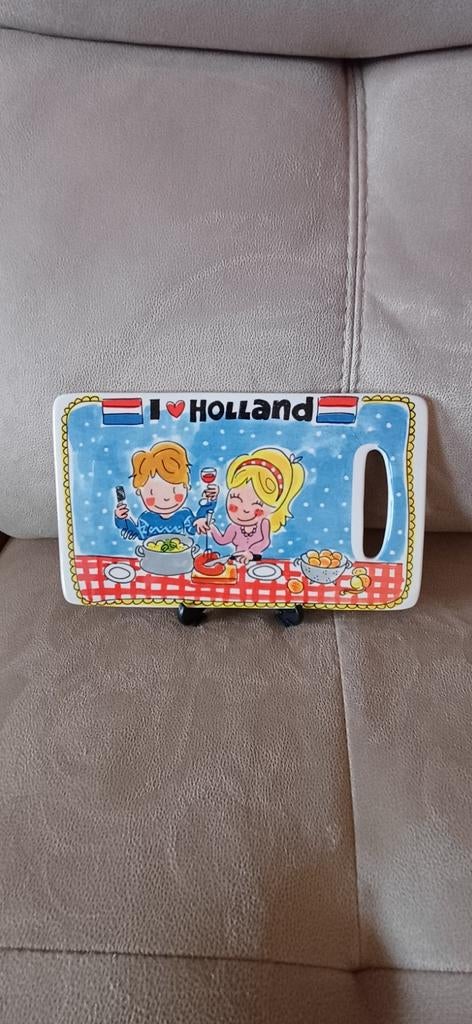 Blond Amsterdam snijplank, Unox I love Holland met standaard, Blond Amsterdam, Overige typen, Nieuw, Ophalen of Verzenden