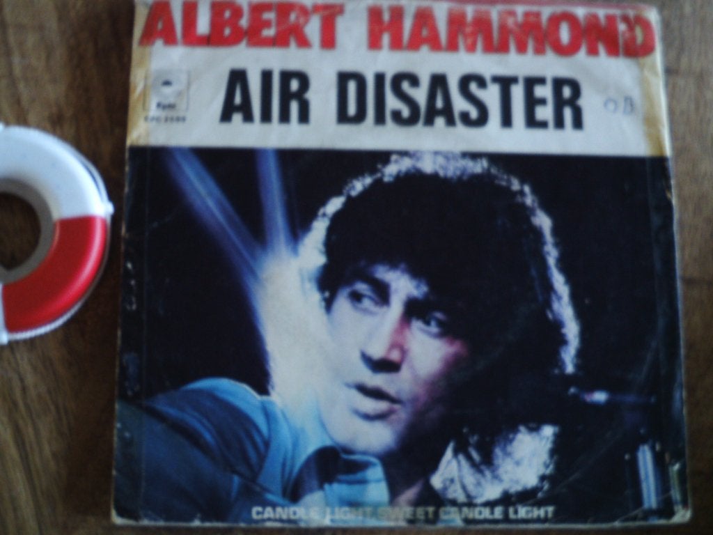 albert hammond - air disaster 28jun, Cd's en Dvd's, 7 inch, Ophalen of Verzenden, Zo goed als nieuw, Pop
