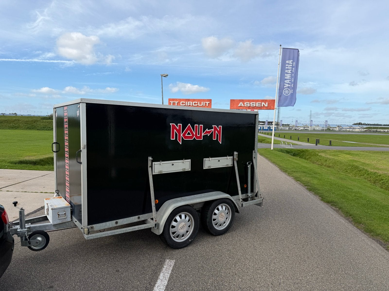 Atec gesloten aanhangwagen - Bak 150 breed 150 hoog 300 lang, Ophalen, Gebruikt
