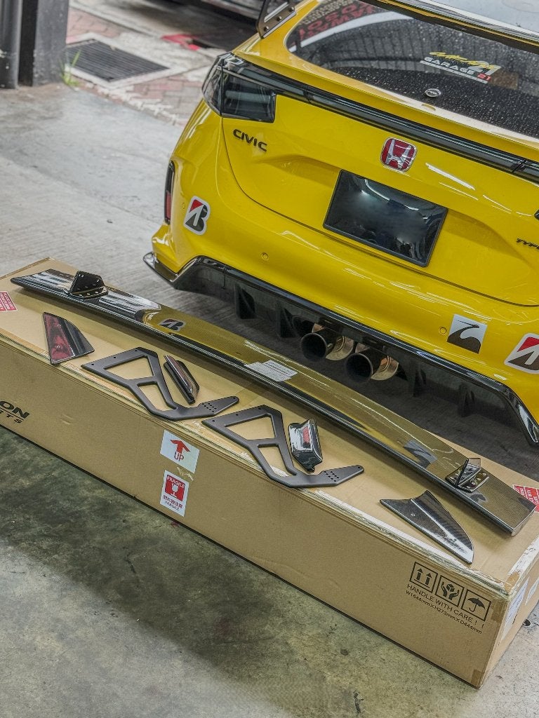 Spoon Crane neck carbon spoiler - Honda Civic Type R FL5