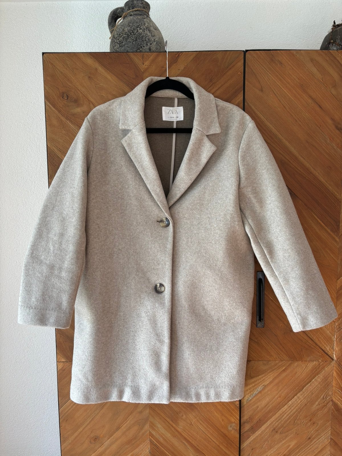 Mooie (Tussen) Jas van Zara. Maat 164, Gebruikt, Meisje, Ophalen of Verzenden, Zara