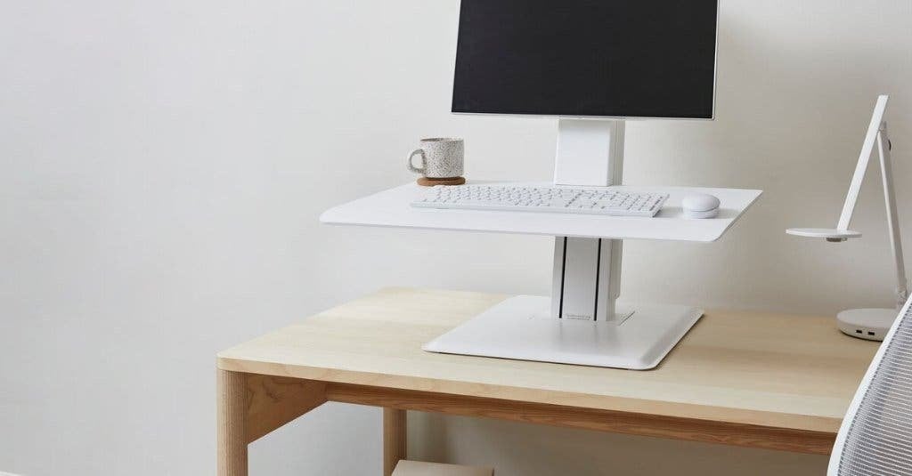 human scale quickstand   zit / sta module  voor bureau, Ophalen, Gebruikt