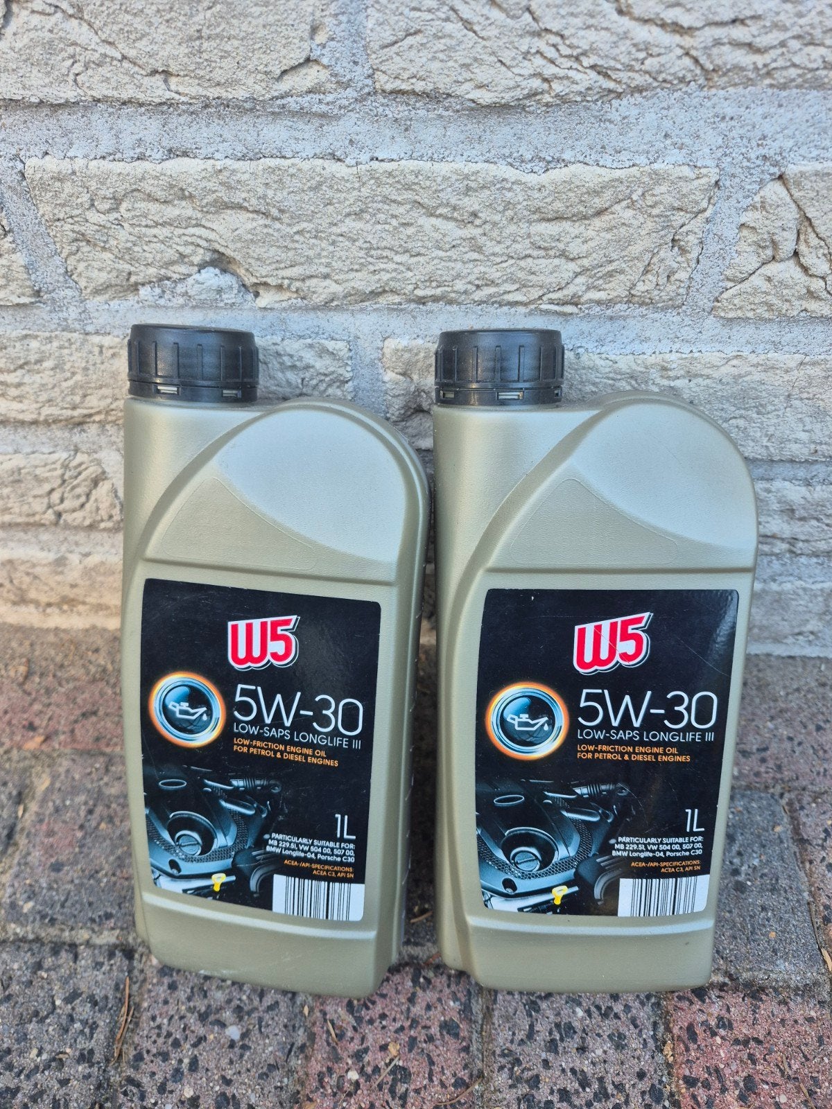 W5 5W-30 Longlife III Motorolie (2x 1L), Ophalen