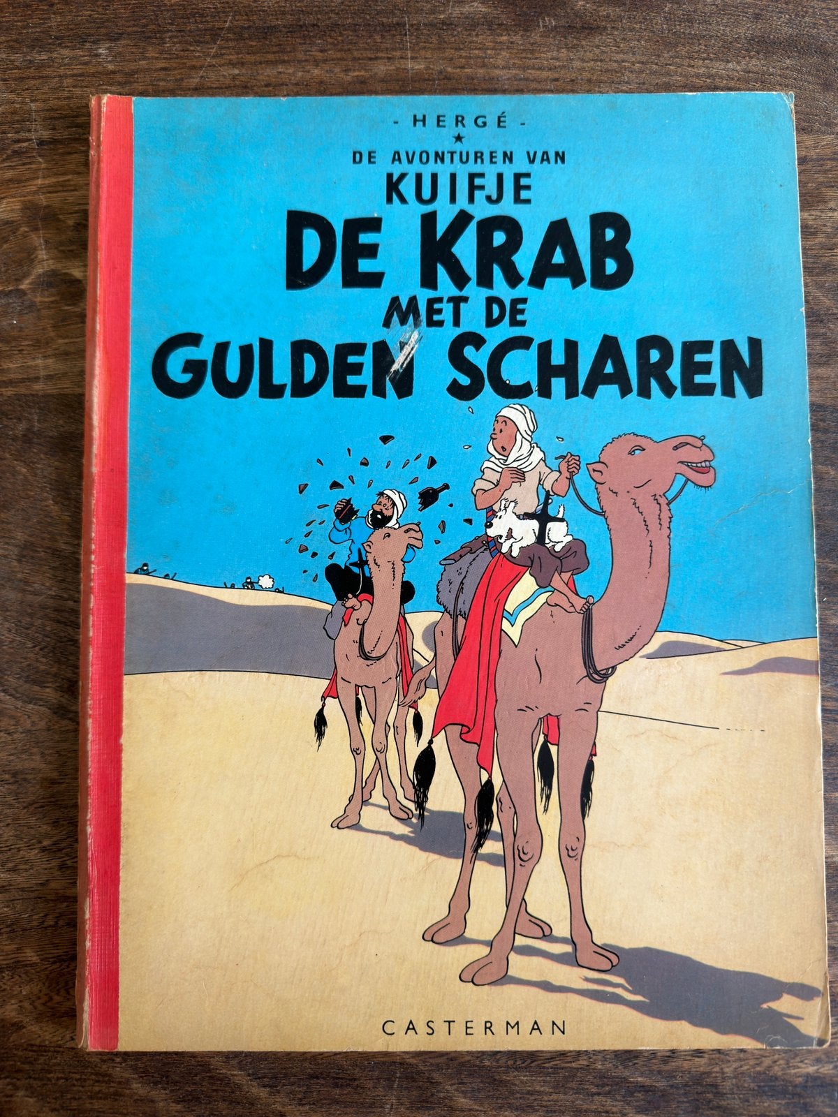Kuifje – De Krab met de Gulden Scharen – Casterman – 1966, Eén stripboek, Ophalen, Zo goed als nieuw