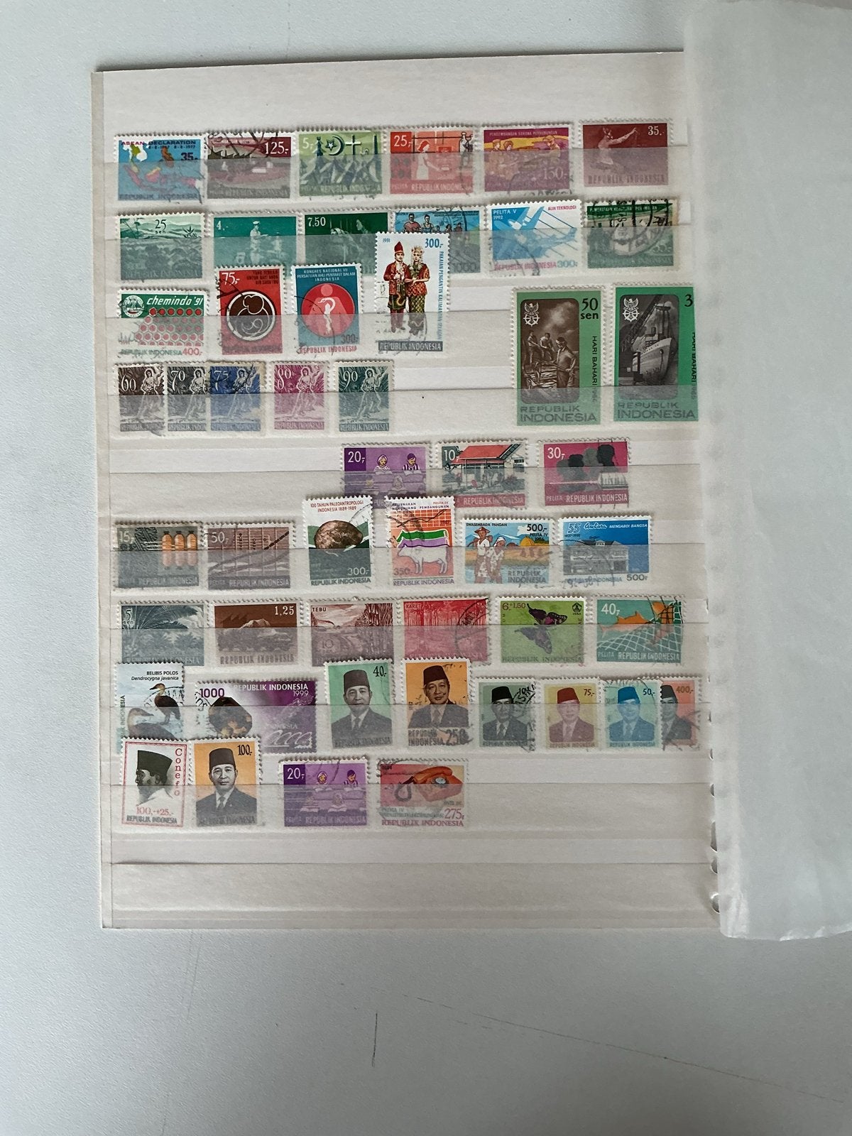 Grote verzameling Indonesische postzegels, Ophalen of Verzenden, Gestempeld, Zuidoost-Azië