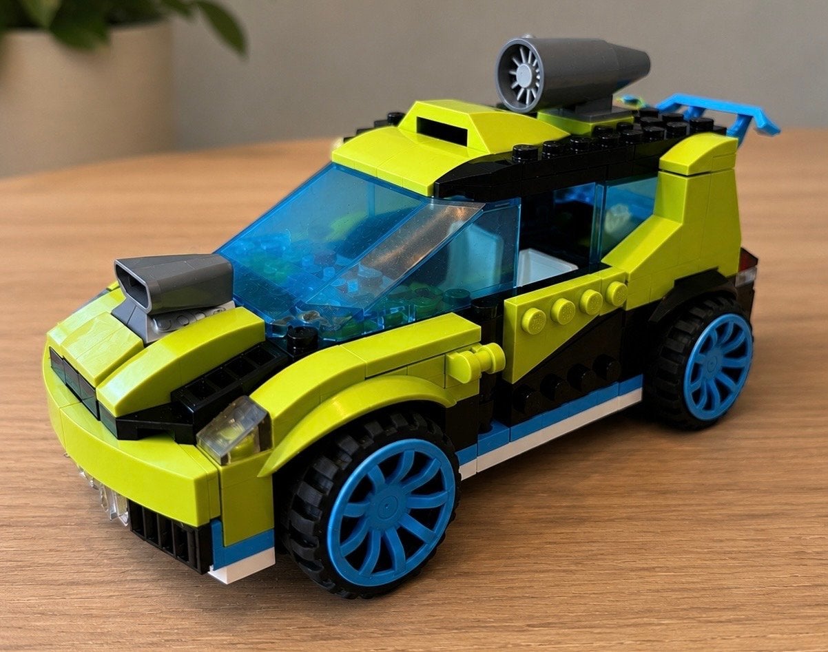 Lego Creator 31074 Raketrally auto / Rocket Rally Car, Ophalen of Verzenden, Gebruikt