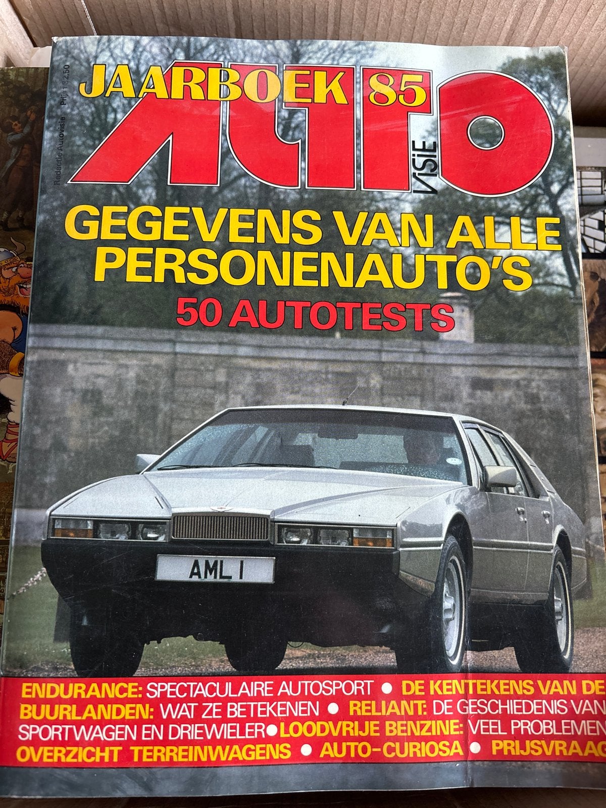 Autovisie Jaarboek 1985 - 50 autotests, Ophalen of Verzenden, Zo goed als nieuw, Algemeen