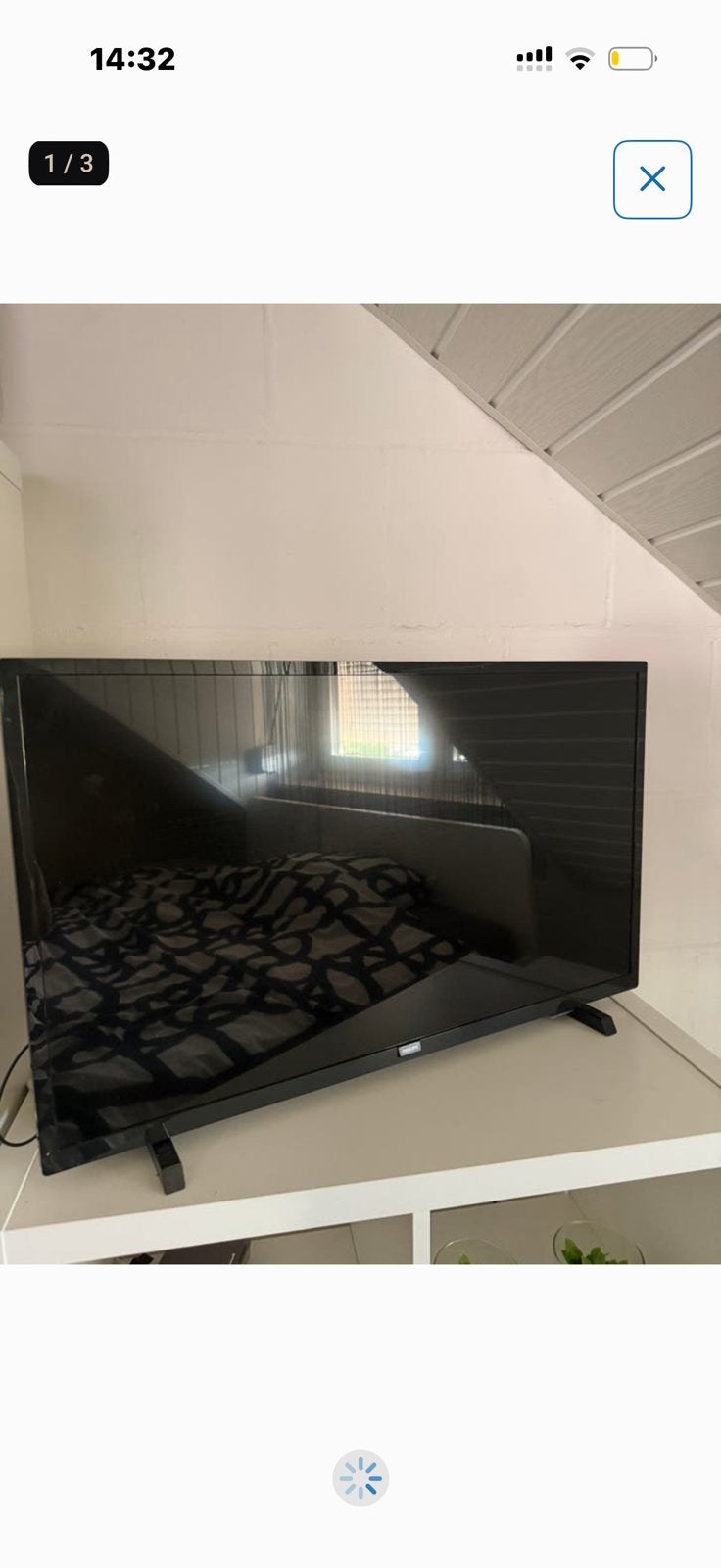 Philips tv 32 inch en samsung smart tv 22 inch, Ophalen, Zo goed als nieuw, 50 Hz, Philips