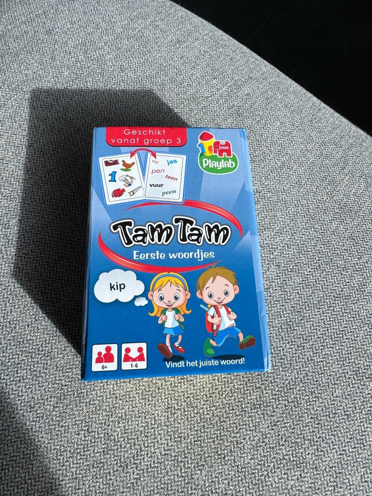 Tam Tam Eerste Woordjes - Educatief Spel voor Kinderen, Hobby en Vrije tijd, Een of twee spelers, Ophalen of Verzenden, Zo goed als nieuw