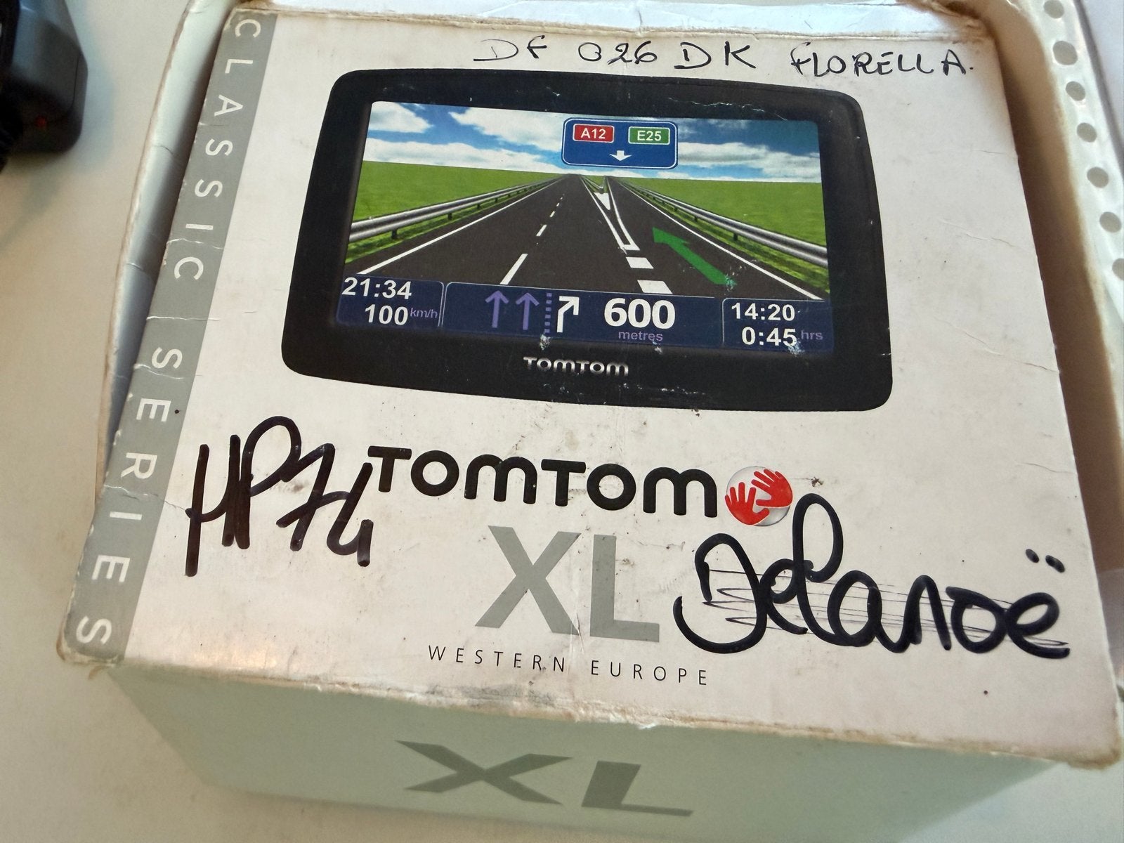 TomTom XL Western Europe Navigatiesysteem, Ophalen of Verzenden, Gebruikt