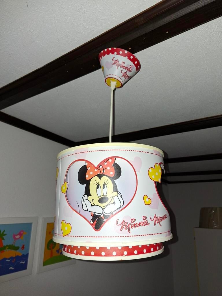 Minnie Mouse plafondlamp, Ophalen