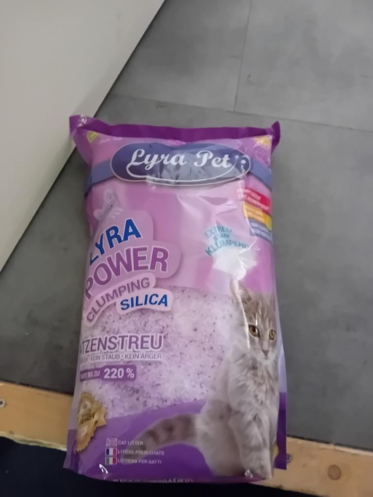 9 stuks kattenbakvulling Lyra Pet, Ophalen, Nieuw