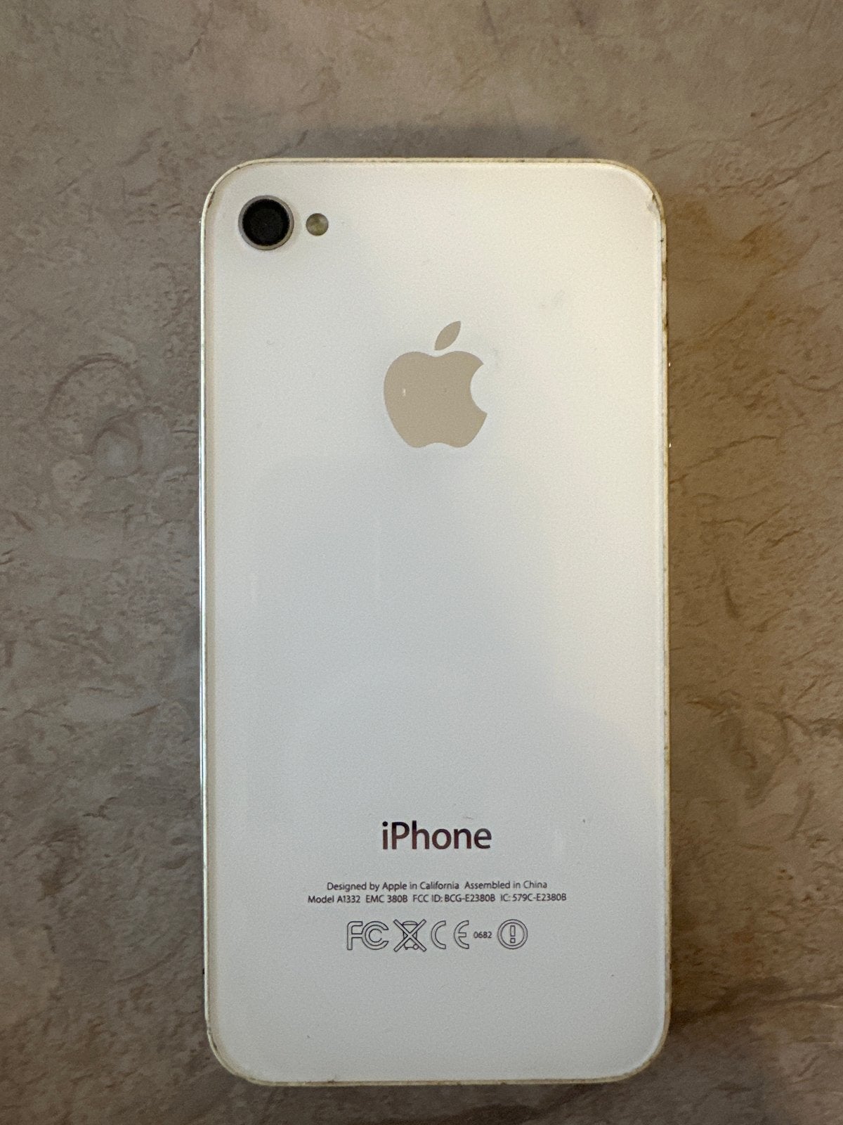 Apple iPhone 4 Wit - Gebruikt, Telecommunicatie, Mobiele telefoons | Apple iPhone, Gebruikt, 16 GB, Zonder abonnement, Zonder simlock