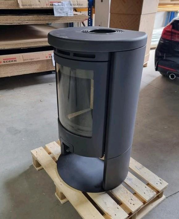 Barbas eco 600 houtkachel 5-9 kw, Huis en Inrichting, Kachels, Ophalen, Houtkachel, Zo goed als nieuw, Vrijstaand