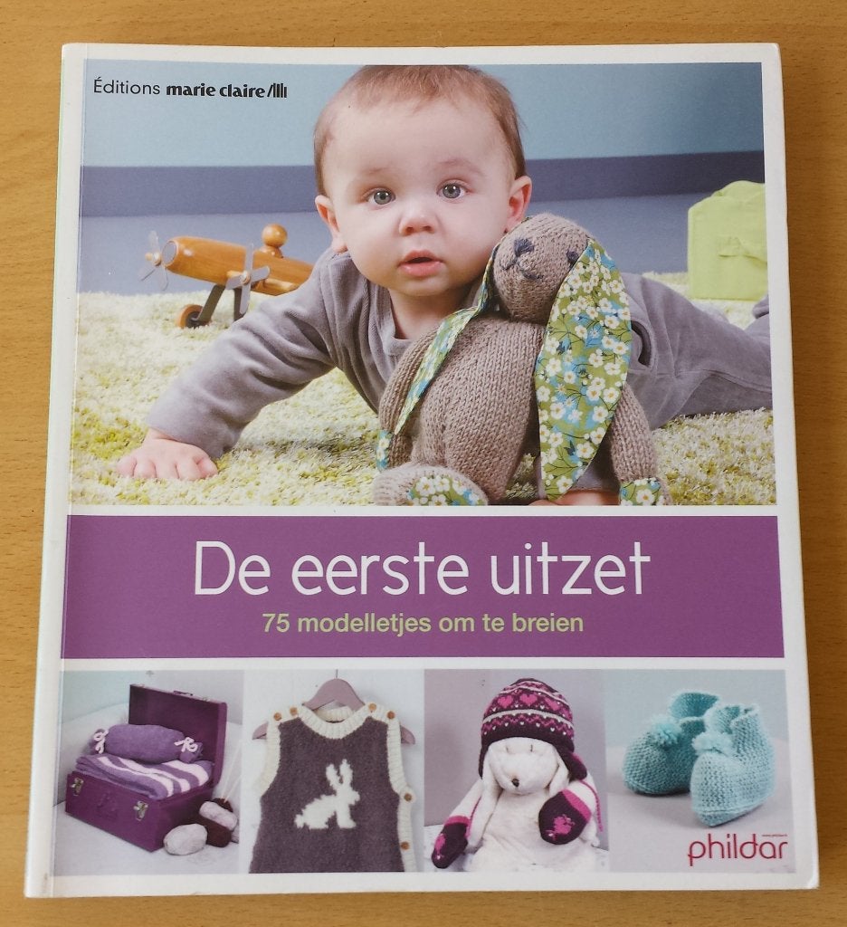 Breien - De Eerste Uitzet Baby - Marie Claire / Illi - 2012, Hobby en Vrije tijd, Breien en Haken, Gebruikt, Marie Claire, Ophalen of Verzenden
