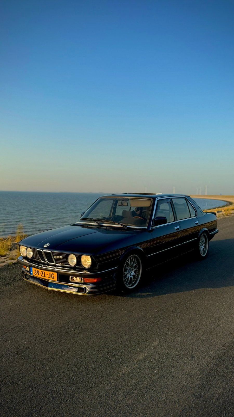 BMW 5-Serie e28, 1228 kg, Achterwielaandrijving, Blauw, Handgeschakeld
