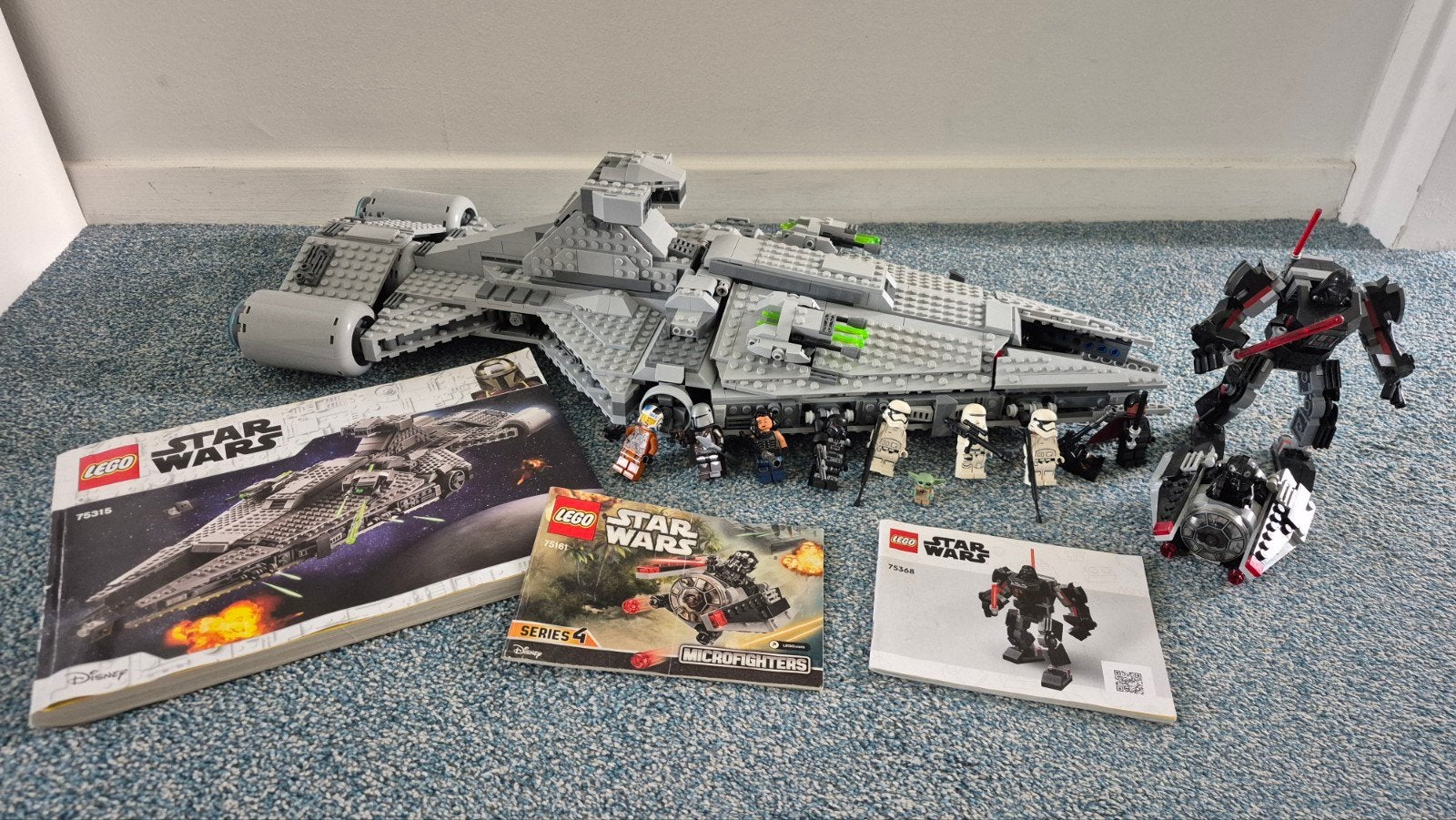 LEGO Star Wars set 75315, 75161 en 75193, Ophalen of Verzenden, Zo goed als nieuw