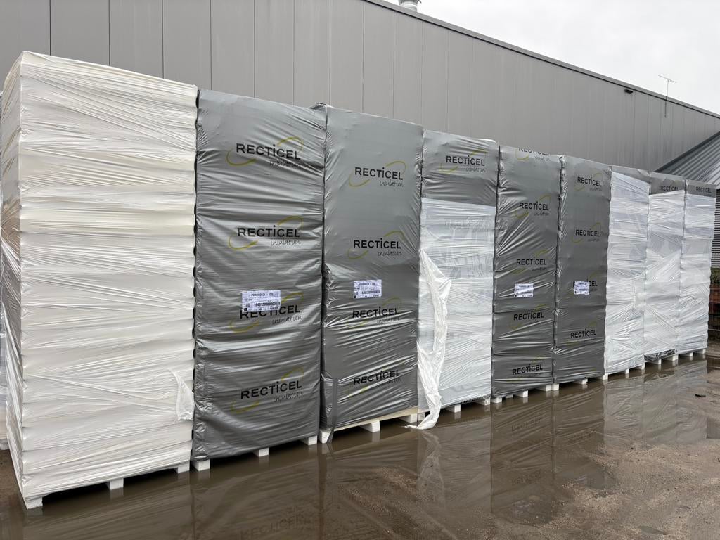 B keus pir 140 mm alu tand groef 120 x 100 cm, Ophalen, Nieuw, Hardschuim (Pir), 15 m² of meer