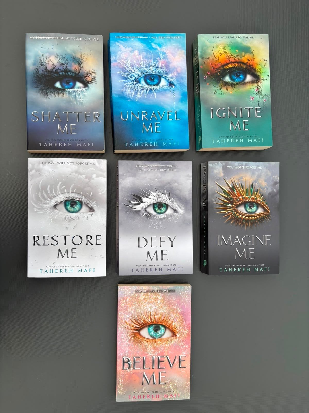 Shatter Me Serie - Tahereh Mafi - Complete set (engelstalig), Ophalen, Zo goed als nieuw, Tahereh Mafi, Amerika