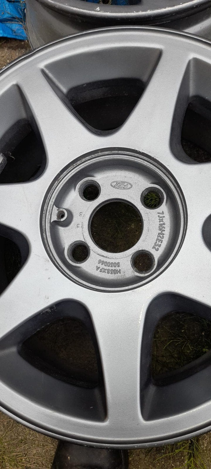 Originele Ford RVS Velgen 7JX16ET32 4x108 Sierra/Scorpio, Auto-onderdelen, Ophalen, Gebruikt, Velg(en), All Season