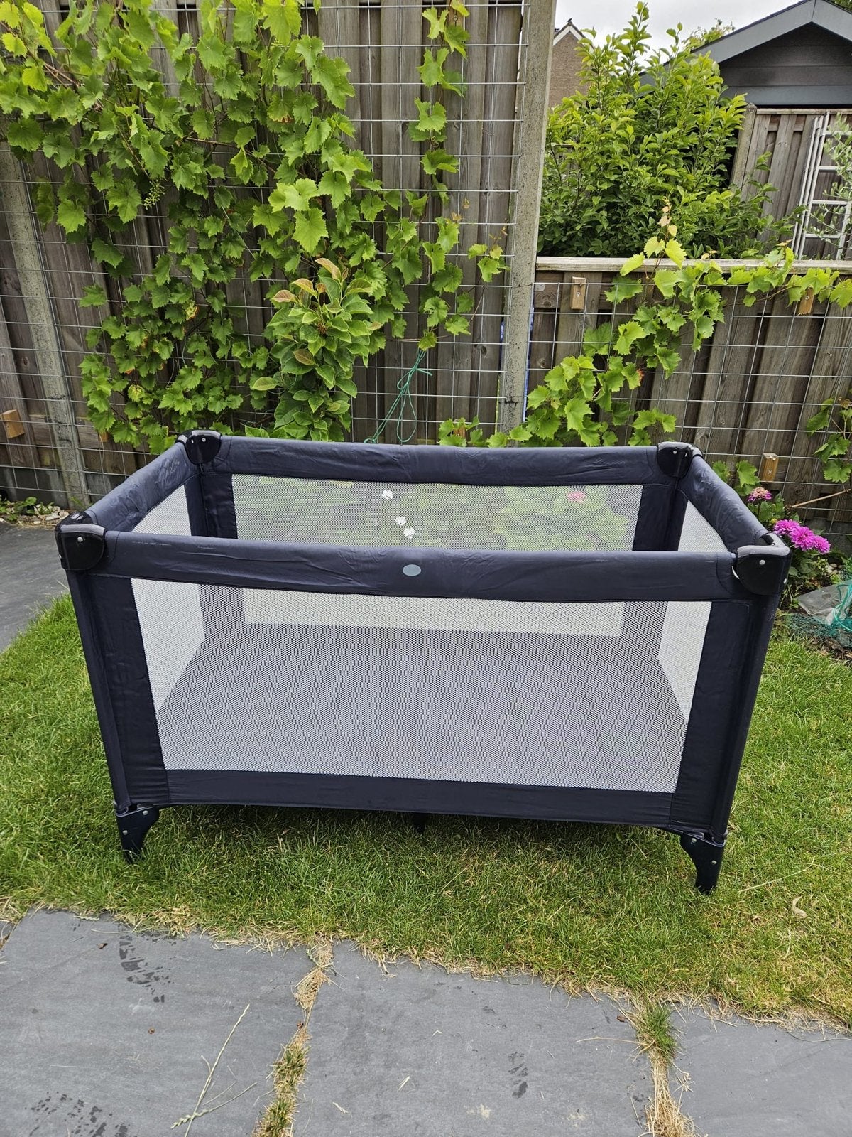 Compact campingbedje/box 120x60 cm - 0-3 jaar, tot 15kg, Kinderen en Baby's, Boxen, Ophalen, Gebruikt, Rechthoekig