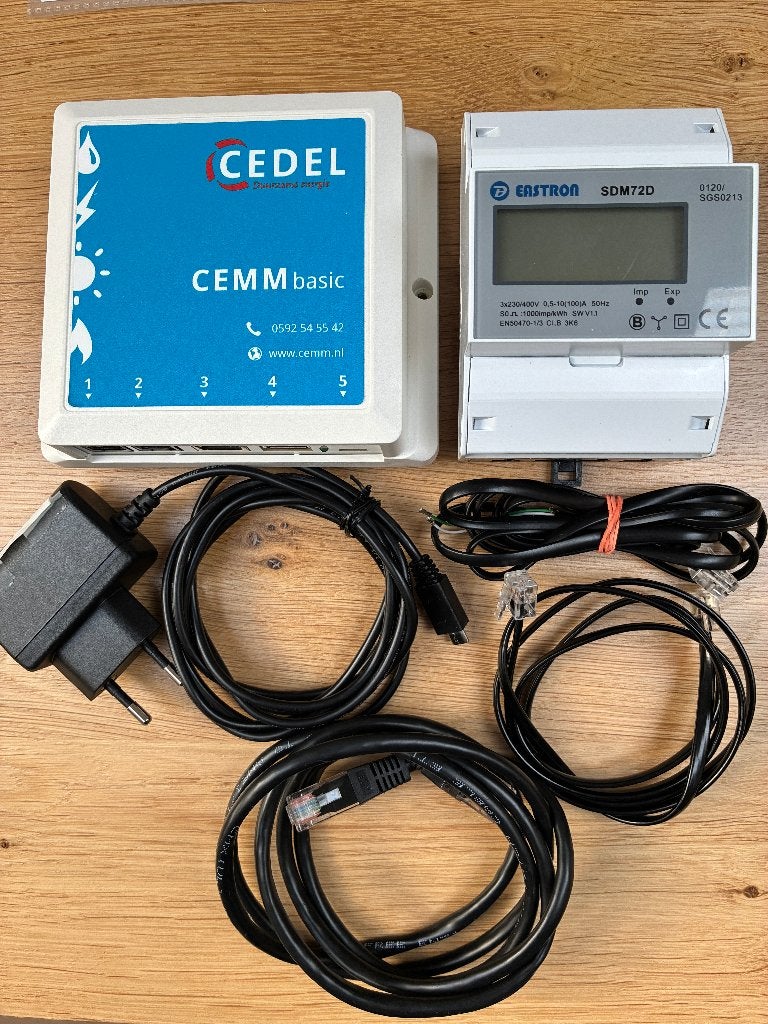 Energiemeter, Ophalen, Gebruikt, Overige meters