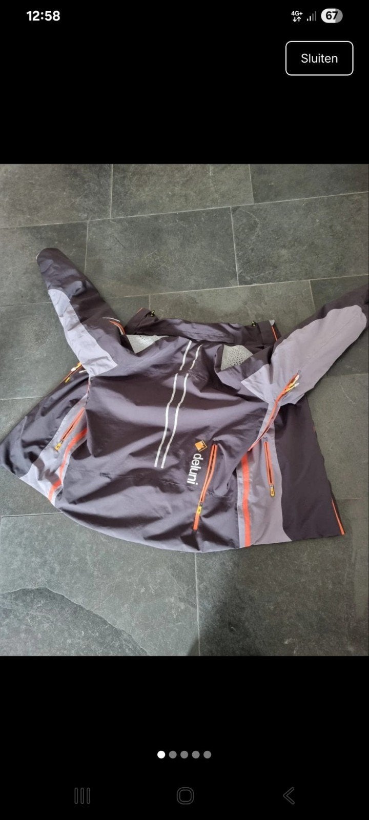 Deluni ski jas - waterdicht, ademend, winddicht, Kleding | Heren, Wintersportkleding, Maat 52/54 (L), Deluni, Ophalen of Verzenden