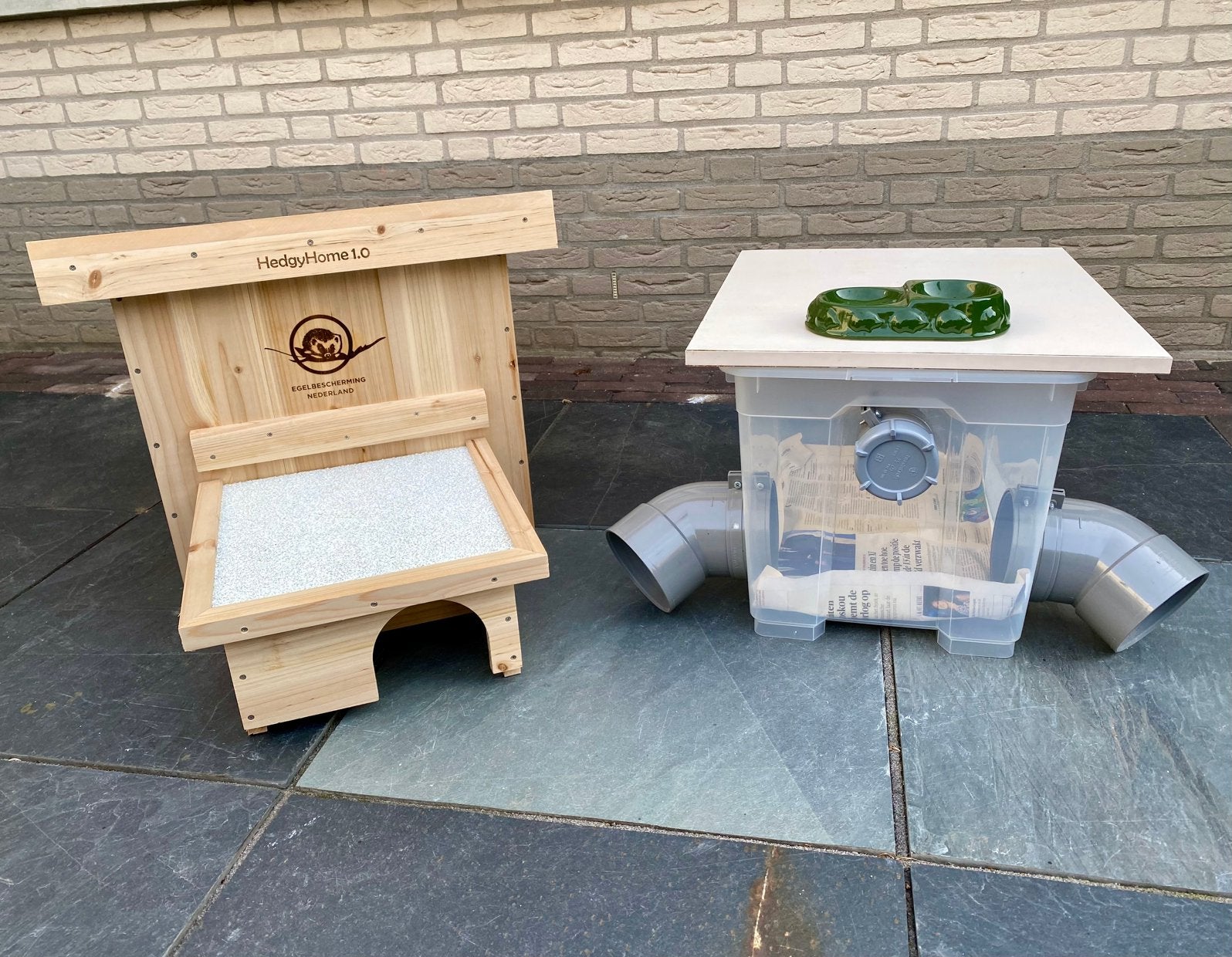 Egelhuis HedgyHome 1.0 (NIEUW) + Egelvoerhuis!, Dieren en Toebehoren, Ophalen, Nieuw, Overige typen