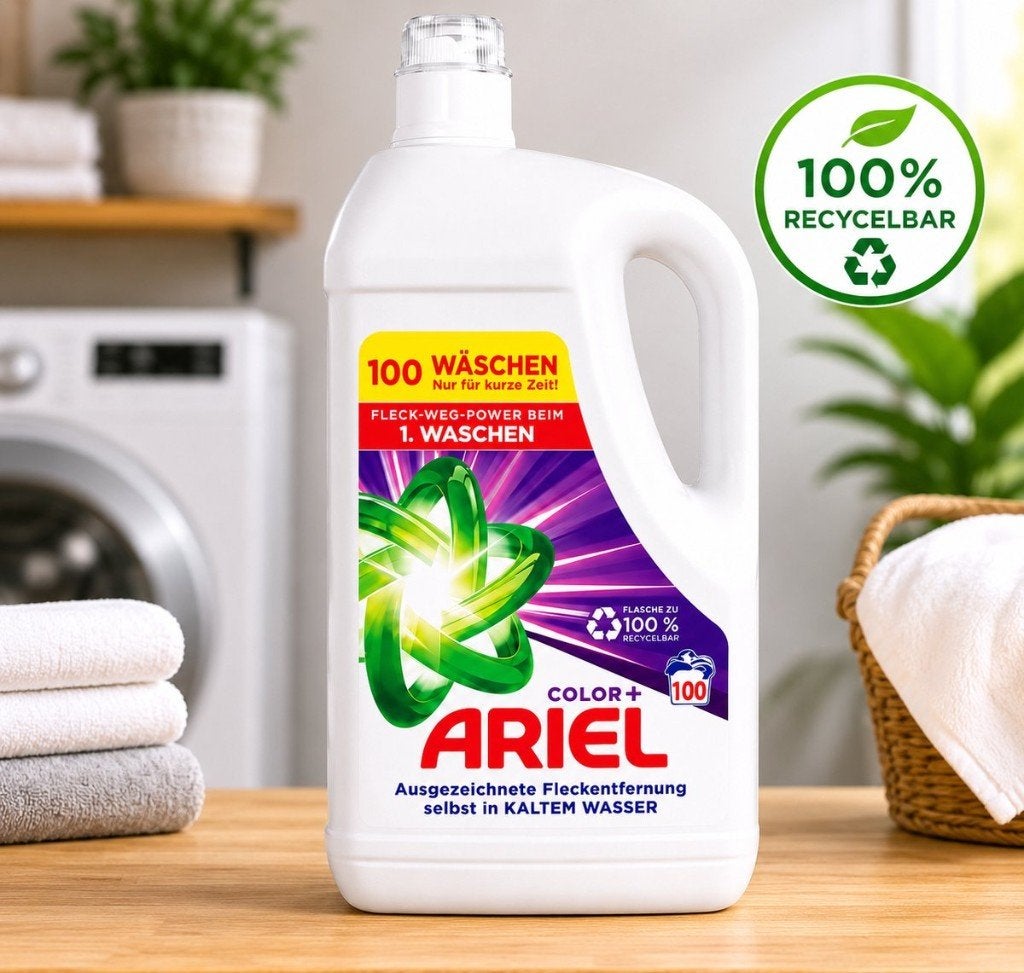 Ariel vloeibaar wasmiddel (100x wassen), Ophalen of Verzenden, Schoonmaakmiddel